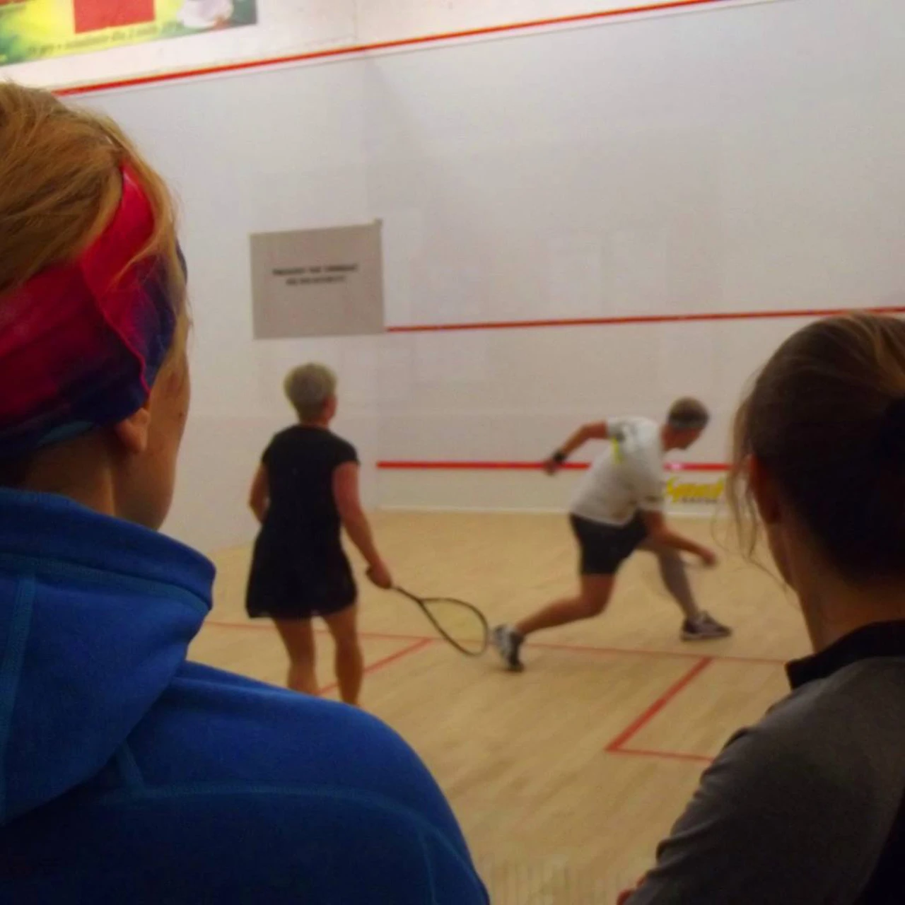 squash arena training